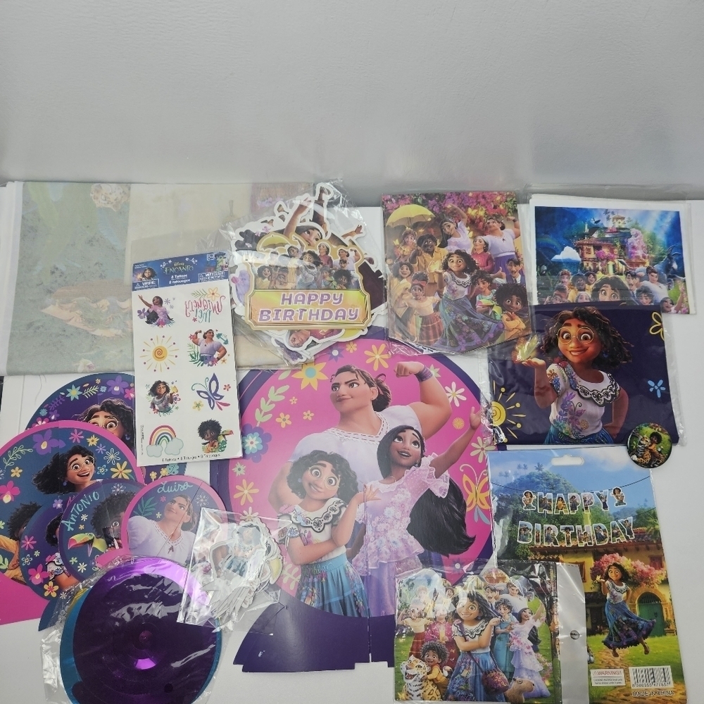 Disney Encanto birthday party kit